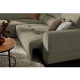 ECKSOFA in Struktur Hellbraun  205/284 cm  - Hellbraun/Schwarz, Design, Kunststoff/Textil (205/284cm) - Xora
