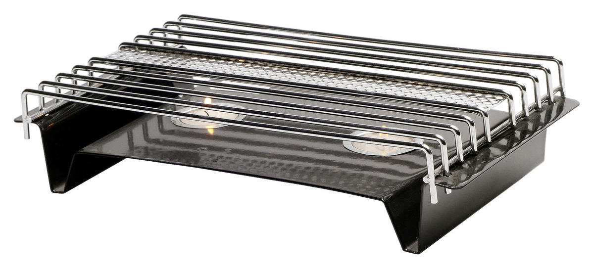 STÖVCHEN  - Schwarz, Basics, Metall (18.2/33/7cm)