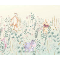 FOTOTAPETE WINNIE THE POOH  - Naturfarben, Design, Textil (300/250cm) - Disney