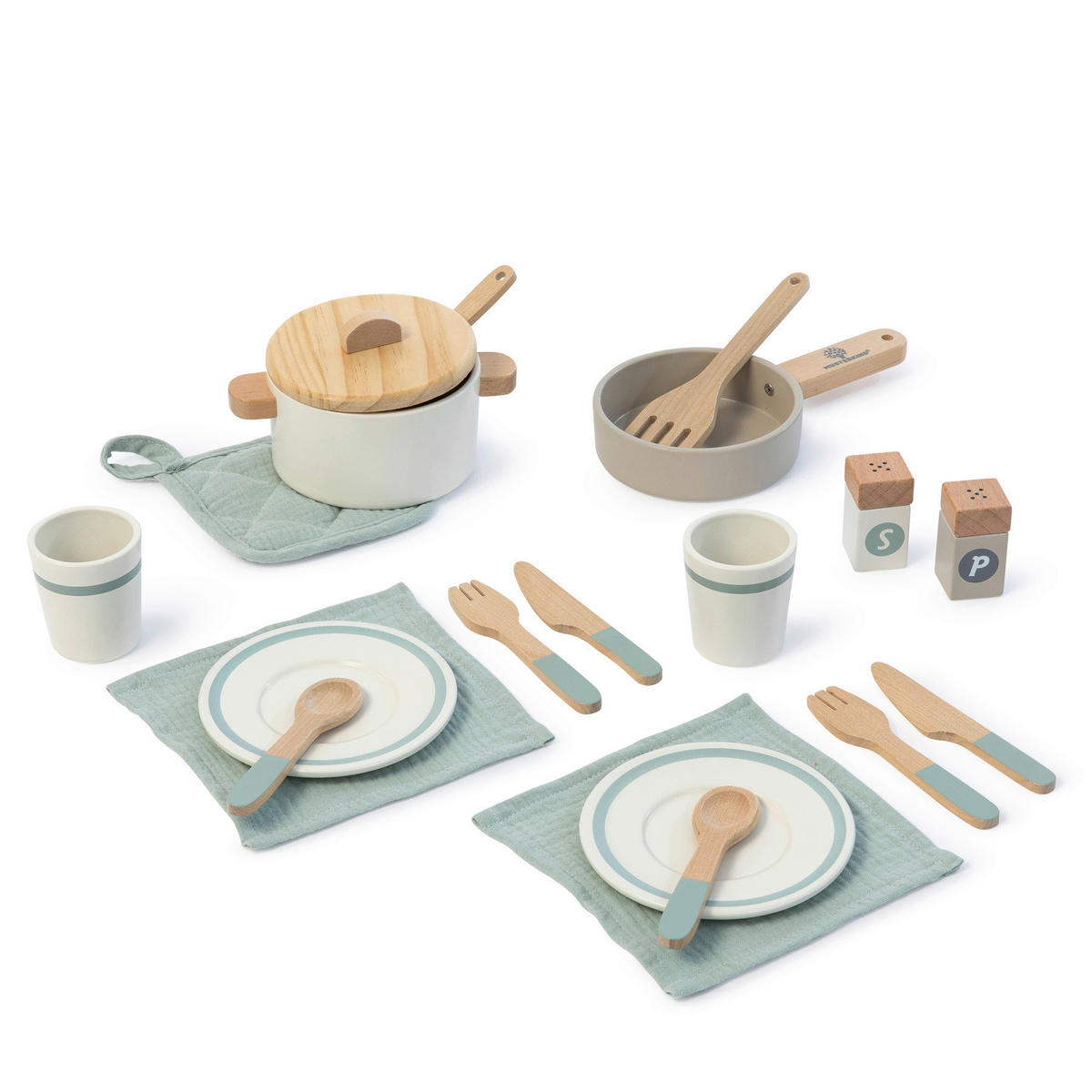Asda wooden cooking set deals