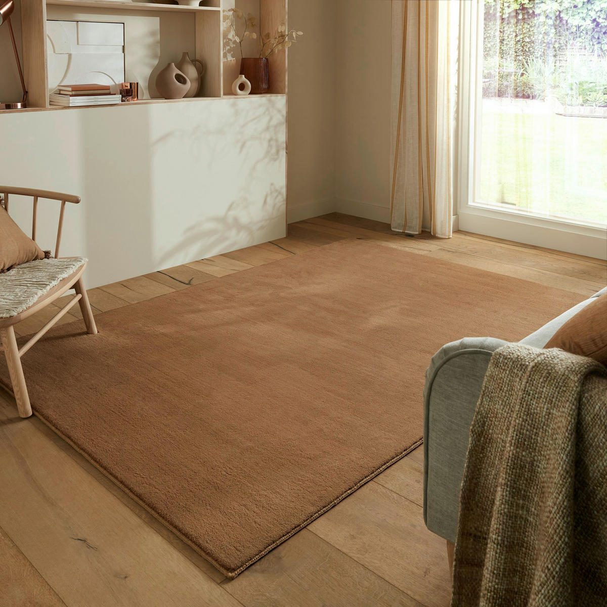 WEBTEPPICH 120/170 cm Mellow Braun  - Braun, Basics, Kunststoff/Textil (120/170cm) - Xora