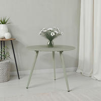 LOUNGETISCH Metall  - Salbeigrün, MODERN, Metall (45/35cm) - Ambia Garden