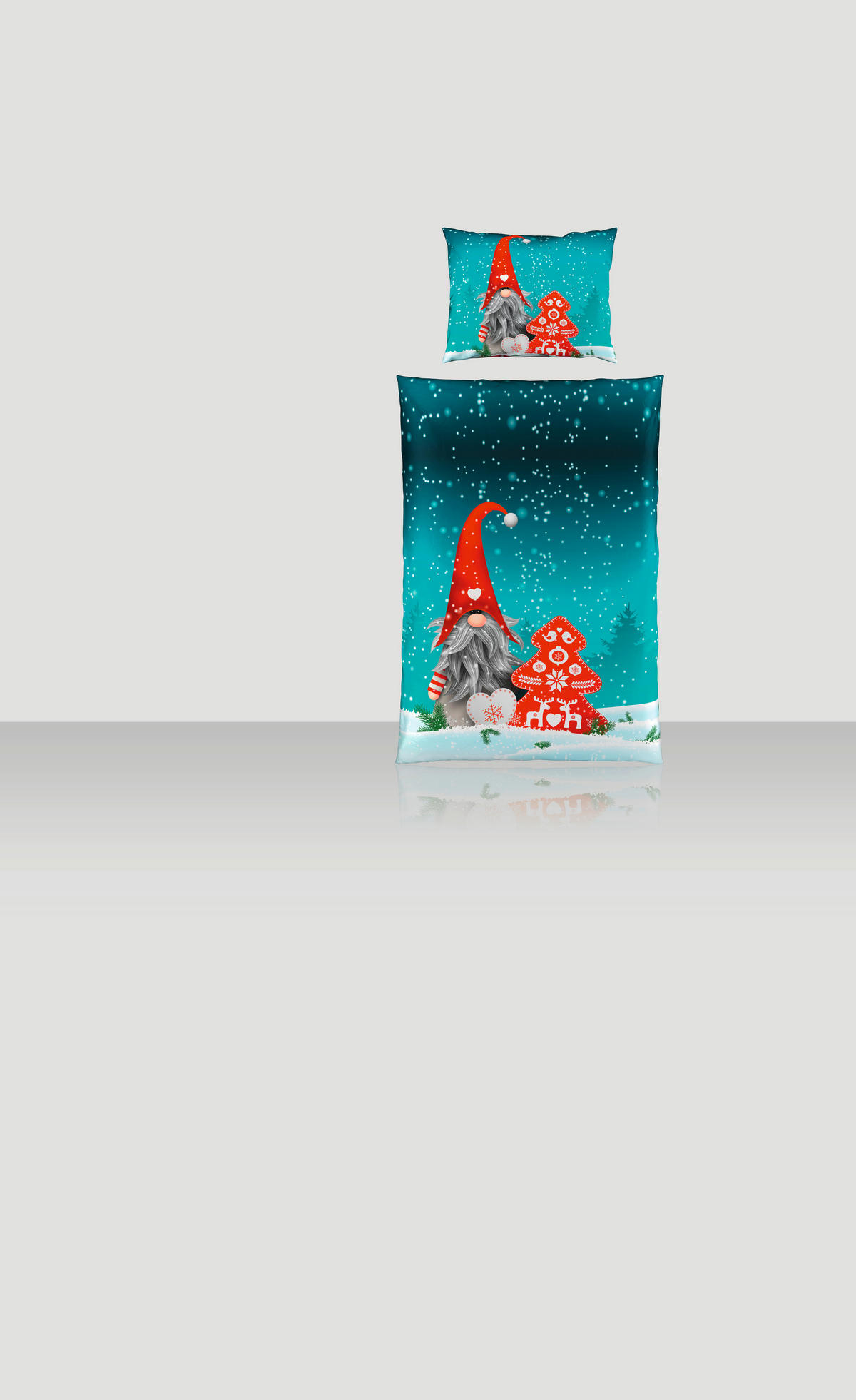 POSTELJINA ELF  - boje petroleja, Design, tekstil (140/200cm) - Novel