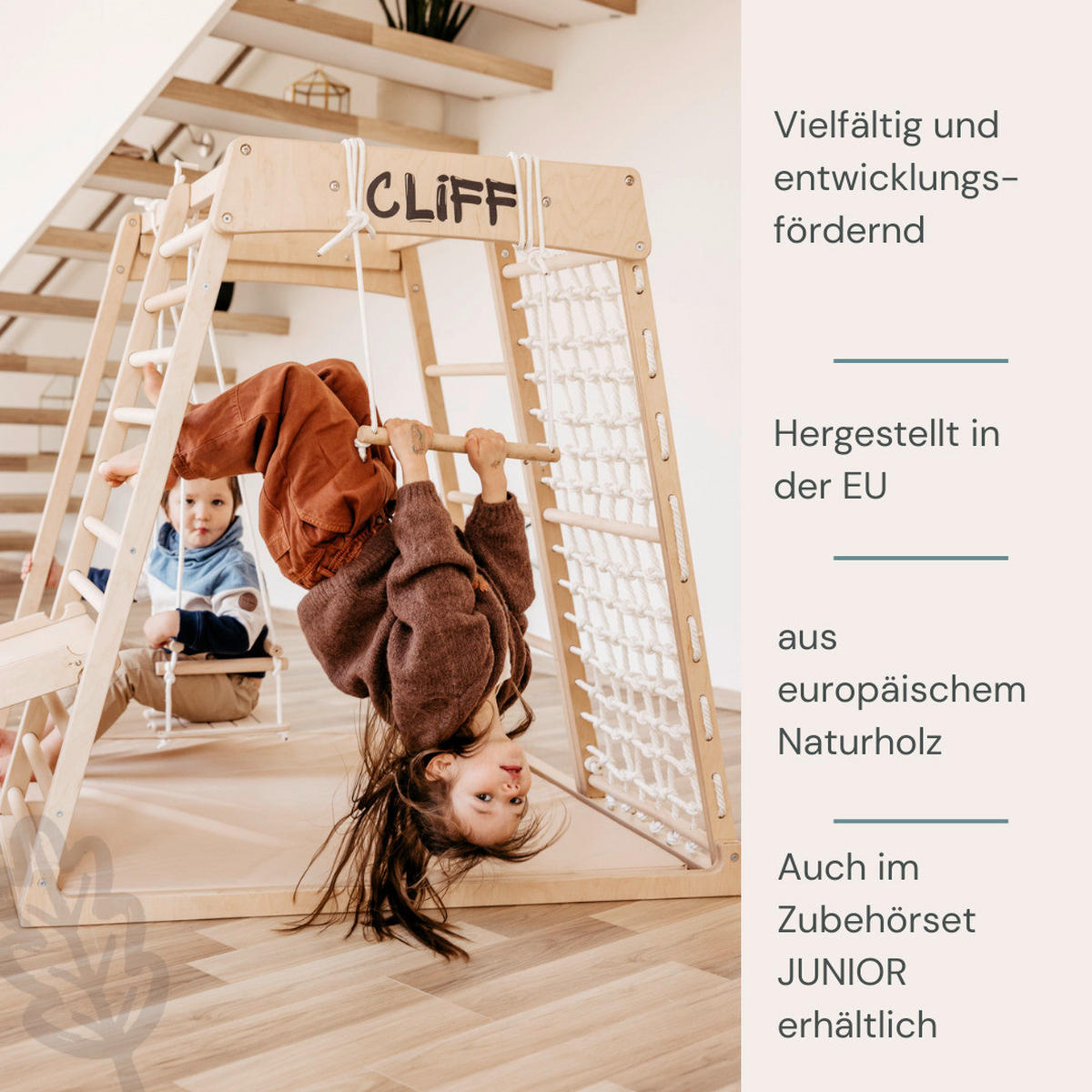 TRAPEZ - Birkefarben, Basics, Holz (33cm) - CLIFF