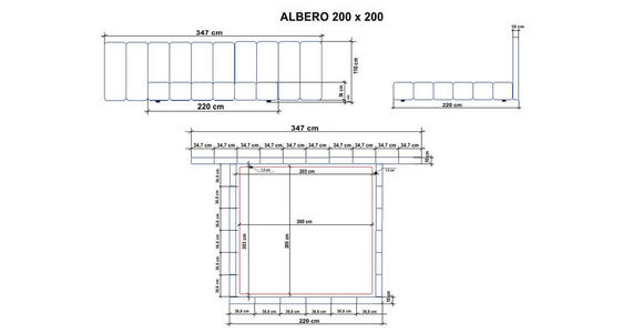 POLSTERBETT gepolstertes Kopfteil, Lattenrost, Bettkasten Beige 200/200 cm  - Beige/Schwarz, Design, Holz/Kunststoff (200/200cm) - Carryhome