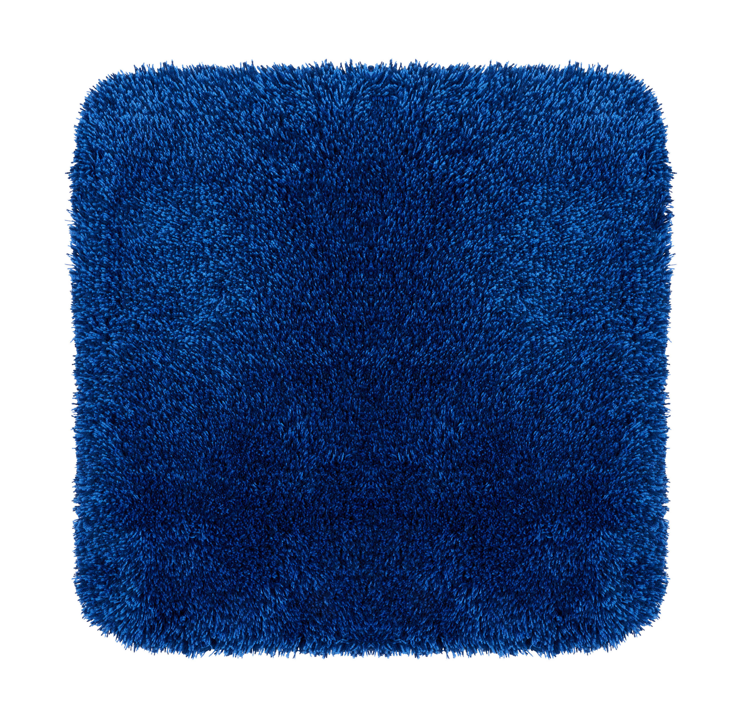 SADA KOUPELNOVÝCH PŘEDLOŽEK, 50x50/55x85 cm - modrá, Basics, textil/plast (50x50/55x85cm) - Kleine Wolke