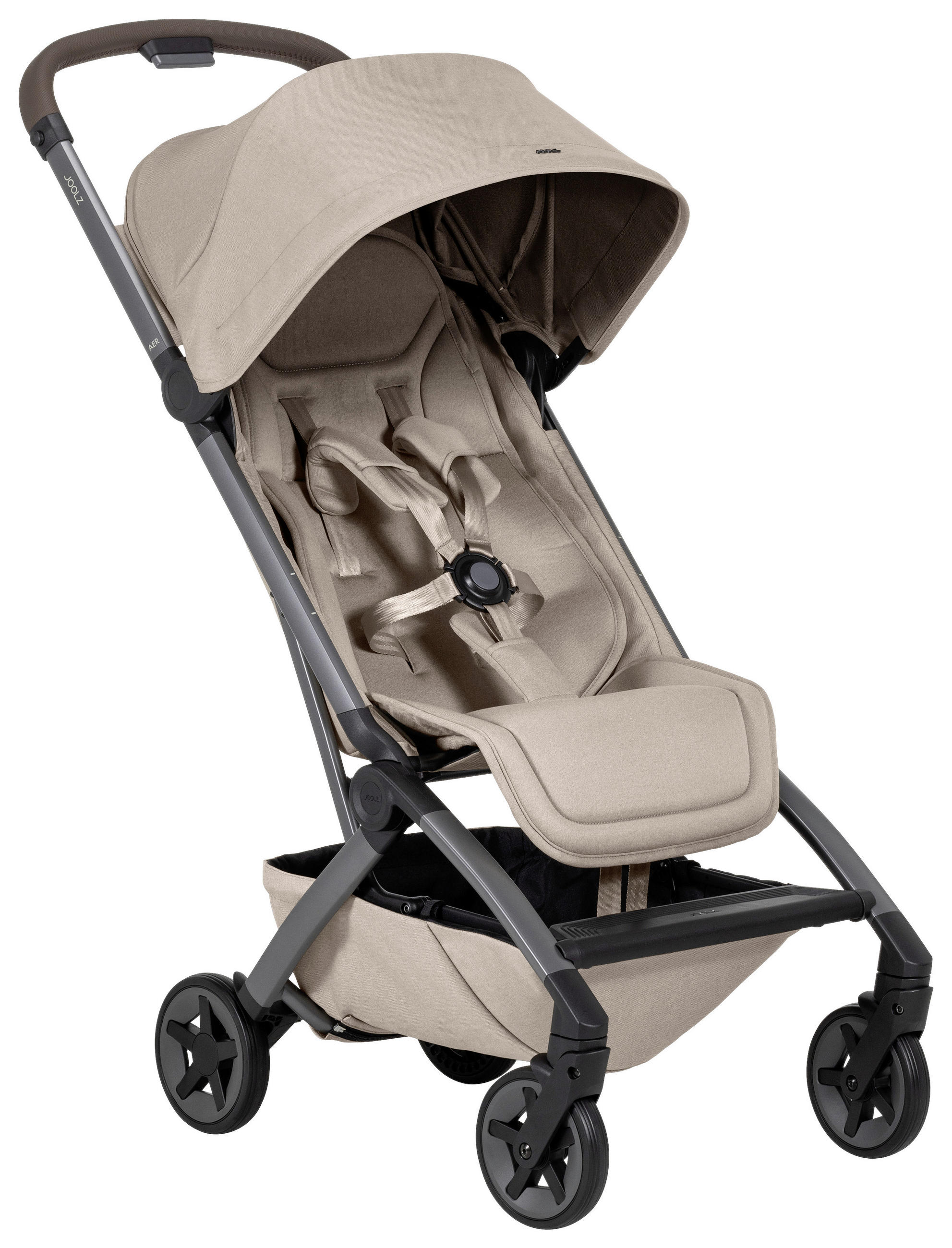 BUGGY Aer 2  - Anthrazit/Beige, Basics (85/45/106,5cm) - Joolz