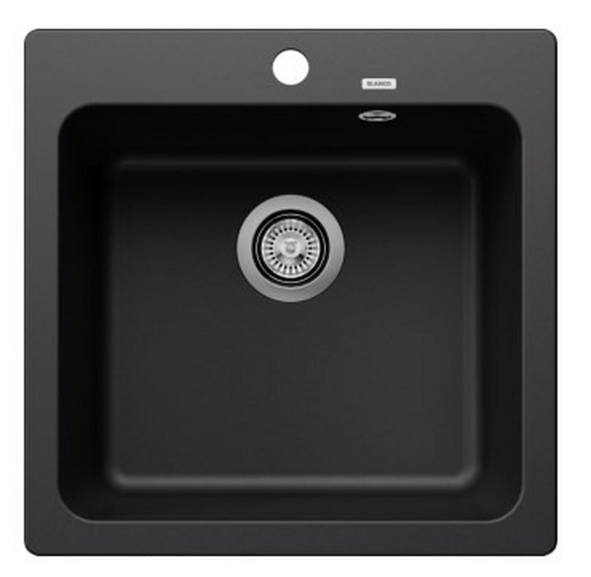 SPÜLE 526578  - Schwarz, Basics, Stein (51,5/20/51cm) - Blanco