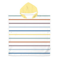 PONCHO  - Gelb/Flieder, Basics, Textil (60/120cm) - Tom Tailor