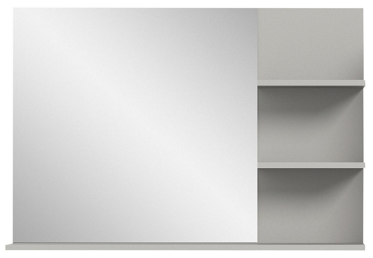WANDSPIEGEL 100/69/16 cm  - Grau, MODERN, Holzwerkstoff (100/69/16cm) - MID.YOU