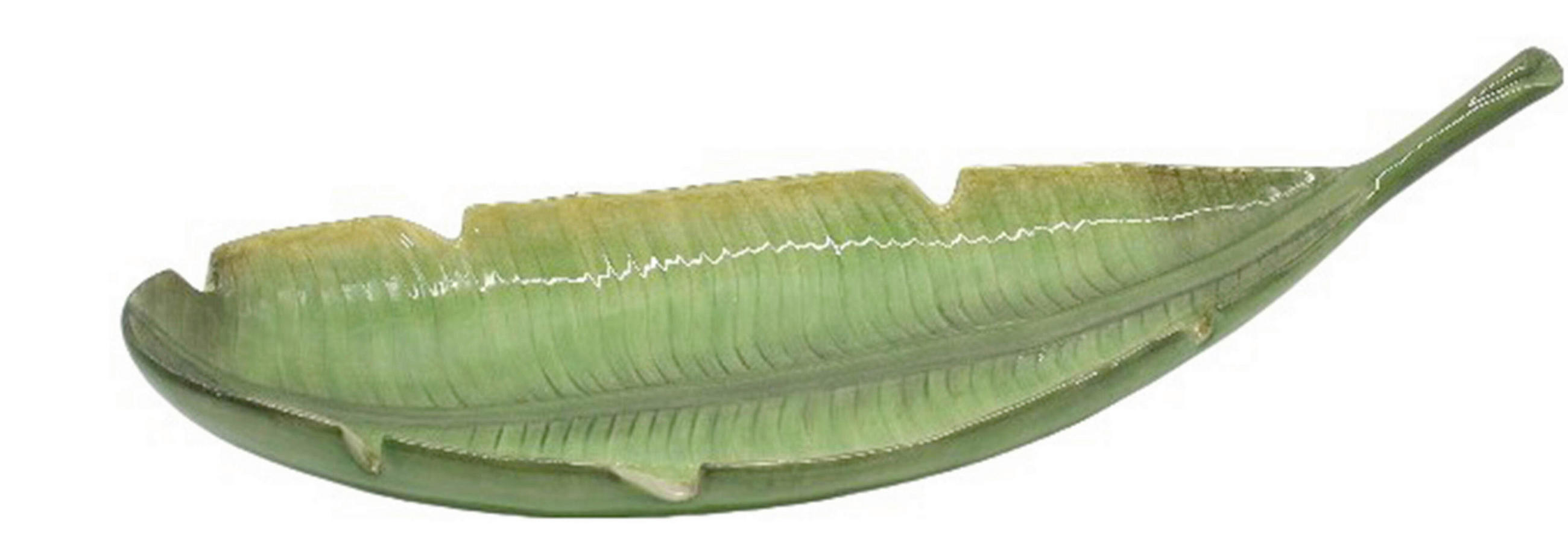DEKOSCHALE - Grün, LIFESTYLE, Keramik (45/15,2/9cm) - Ambia Home