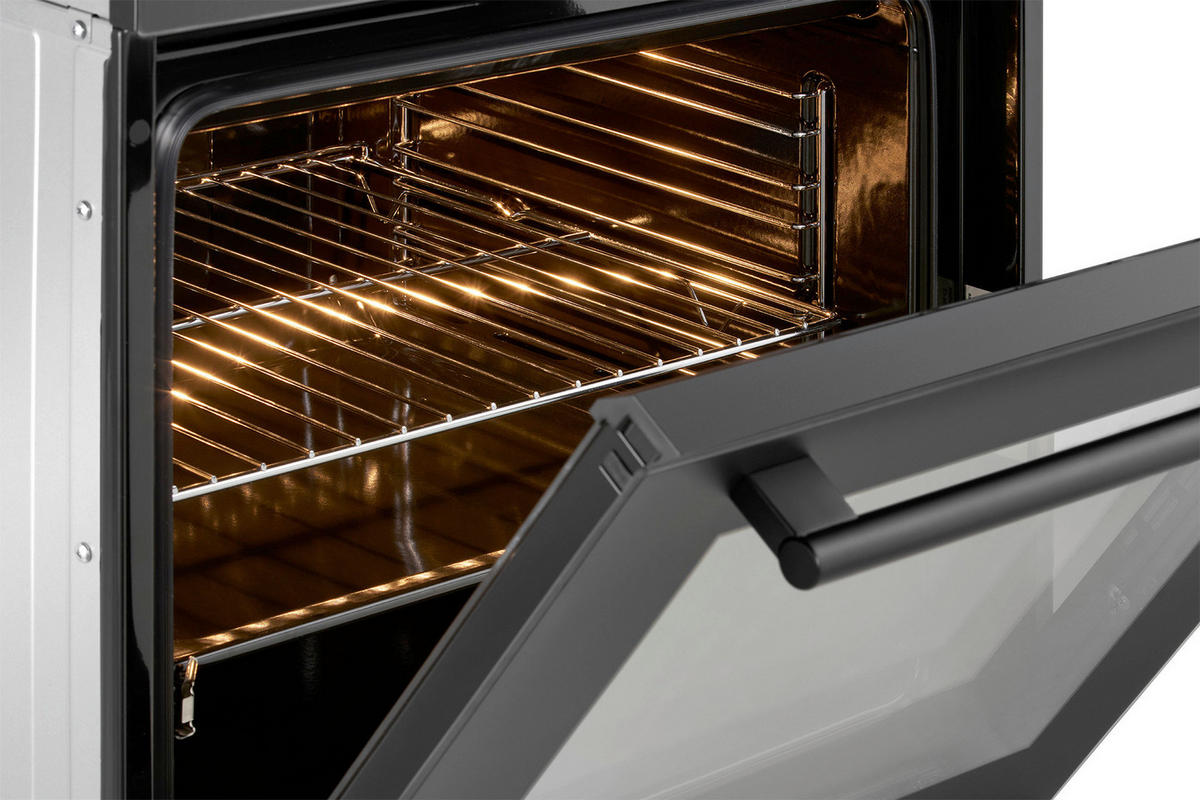 EINBAUBACKOFEN EBO 7913  - Schwarz, Trend, Metall (59,5/59,5/57,5cm) - Bomann