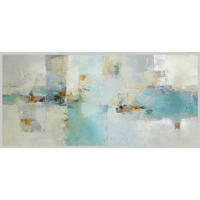 LEINWANDBILD Abstraktes 115/55/3 cm  - Multicolor, Basics, Holz/Papier (115/55/3cm) - Euroart