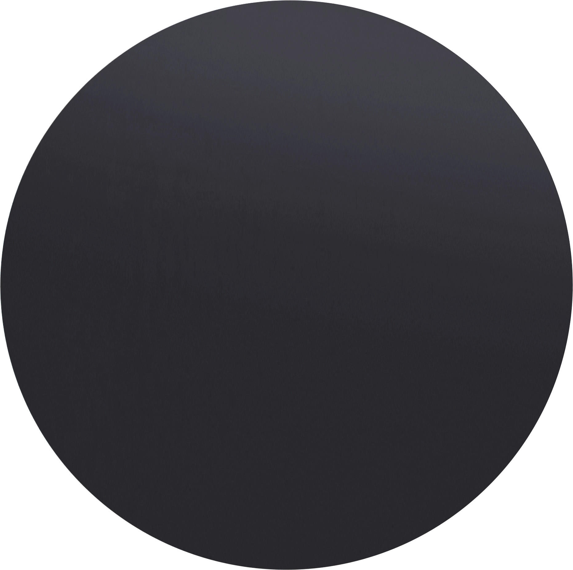 TISCHPLATTE Schwarz  - Schwarz, Basics, Holzwerkstoff (121/6/119cm) - Kare-Design