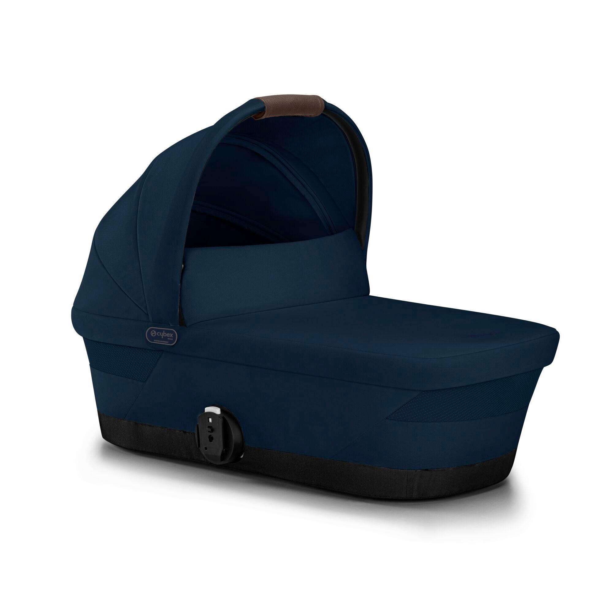LIEGEWANNE GAZELLE S  - Dunkelblau, Basics, Kunststoff/Textil (86/44/27-56cm) - cybex GOLD
