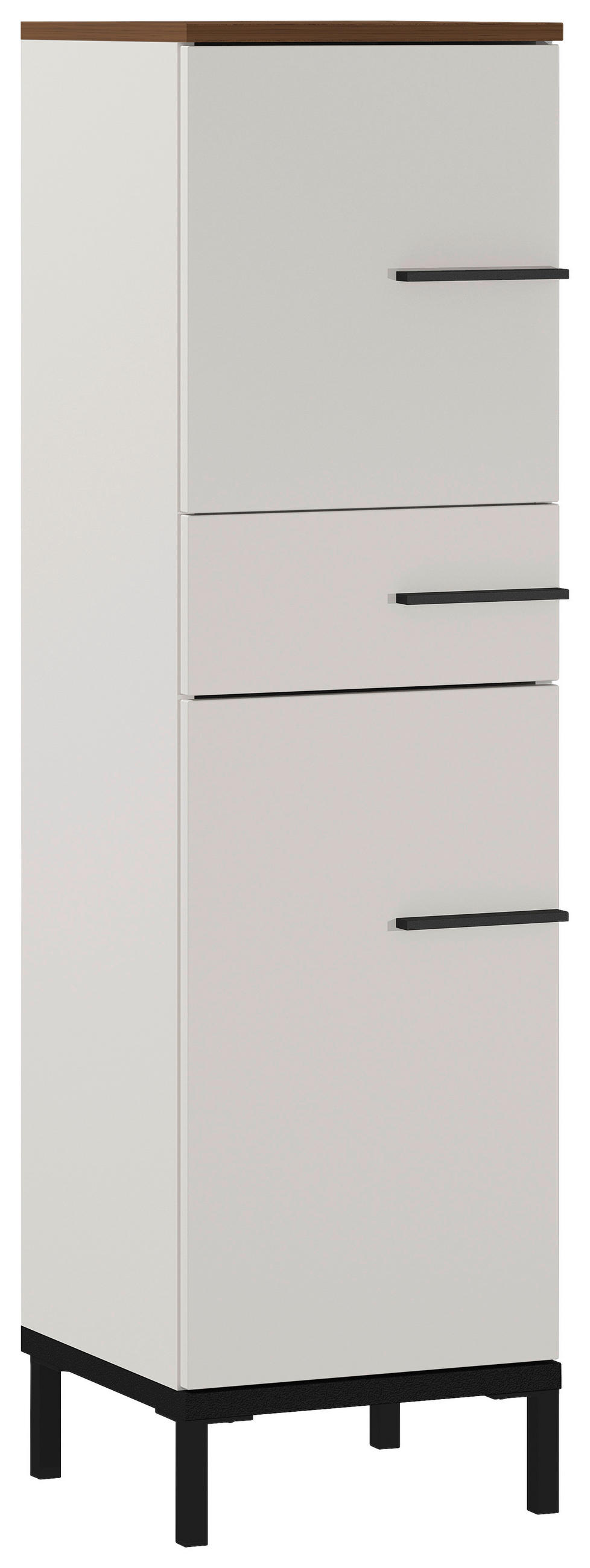 SPODNÍ SKŘÍŇKA, 34/123/34 cm - černá/kašmírová, Moderní, kov/kompozitní dřevo (34/123/34cm) - Xora