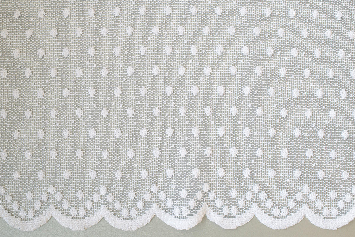 MATERIJAL ZA ZAVESE bela - bela, Osnovno, tekstil (180cm)