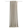LÄRMSCHUTZVORHANG ACUSTICO Verdunkelung 135/160 cm   - Naturfarben, KONVENTIONELL, Textil (135/160cm)