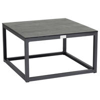 LOUNGETISCH  - Anthrazit/Grau, Modern, Kunststoff/Metall (60/60/35cm) - Tierra Outdoor
