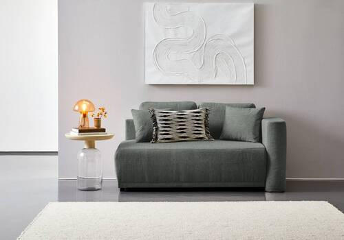 Thumbnail - Carryhome Chaiselongue, Anthrazit, Textil, Füllung: Schaumstoff, 171x73x93 cm, Made in EU, Stoffauswahl, Liegefunktion, ...