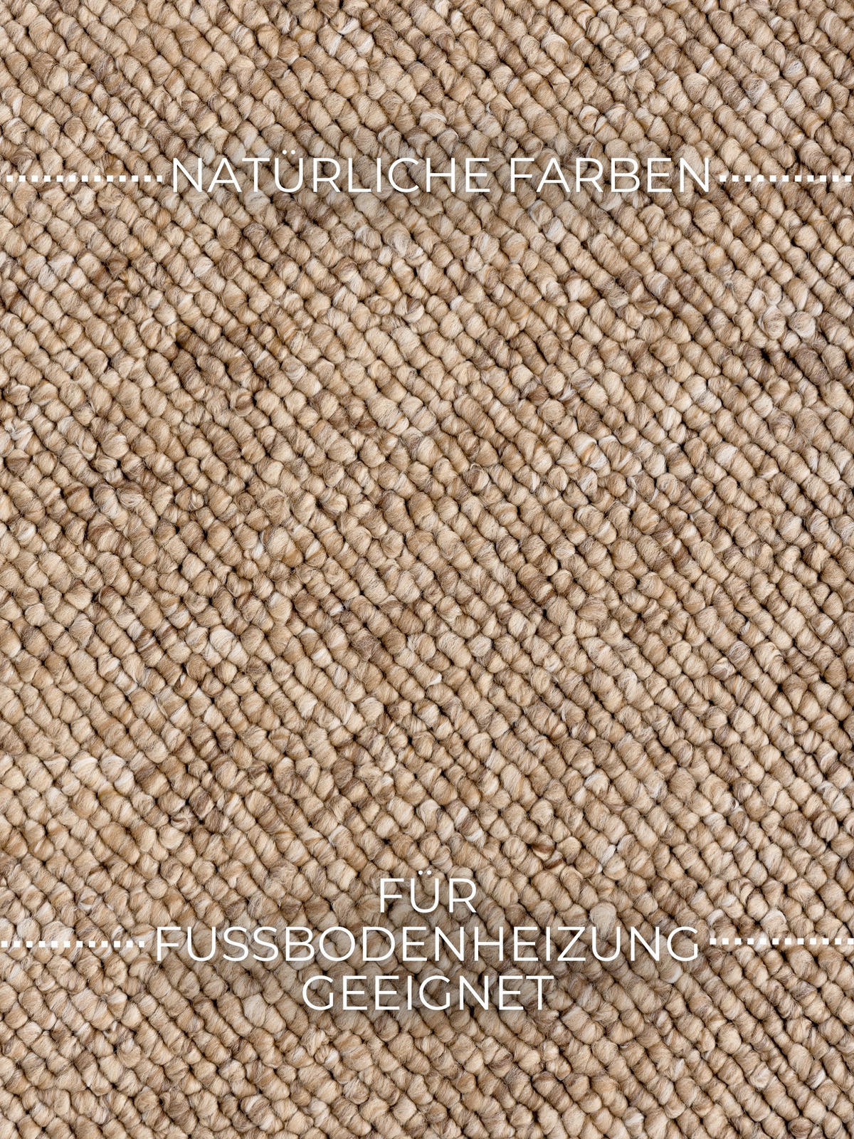 TUFTTEPPICH 120/170 cm Rocco Hellbraun  - Hellbraun, Basics, Kunststoff (120/170cm) - Elle Decoration