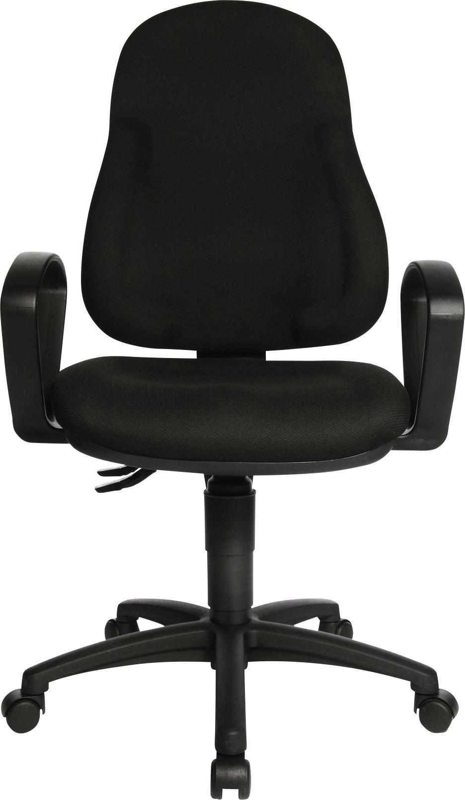 DREHSTUHL Webstoff Schwarz - Schwarz, Basics, Kunststoff/Textil (46/100-118/45cm)