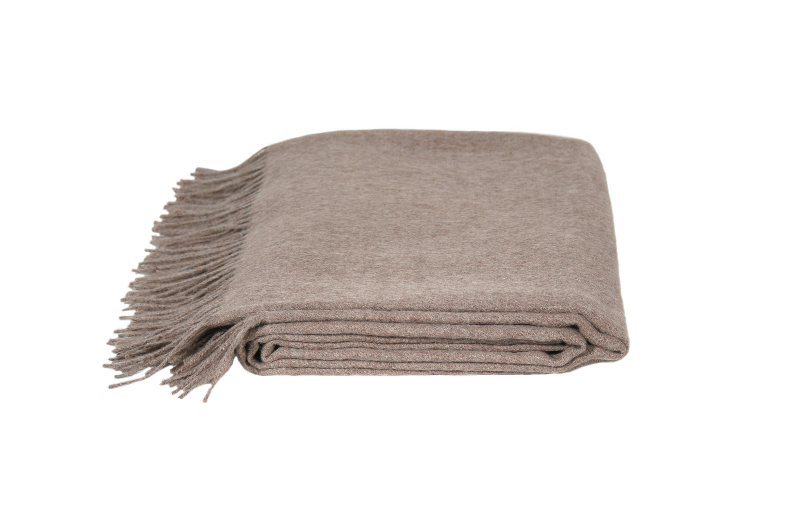 DECKE Classic Alpaca Hellbraun Classic Alpaca 130/200 cm - Hellbraun, KONVENTIONELL, Textil (130/200cm) - Zoeppritz