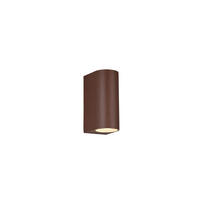 AUSSENWANDLEUCHTE - Rostfarben, Konventionell, Metall (6,9/15/9,2cm) - Trio Leuchten
