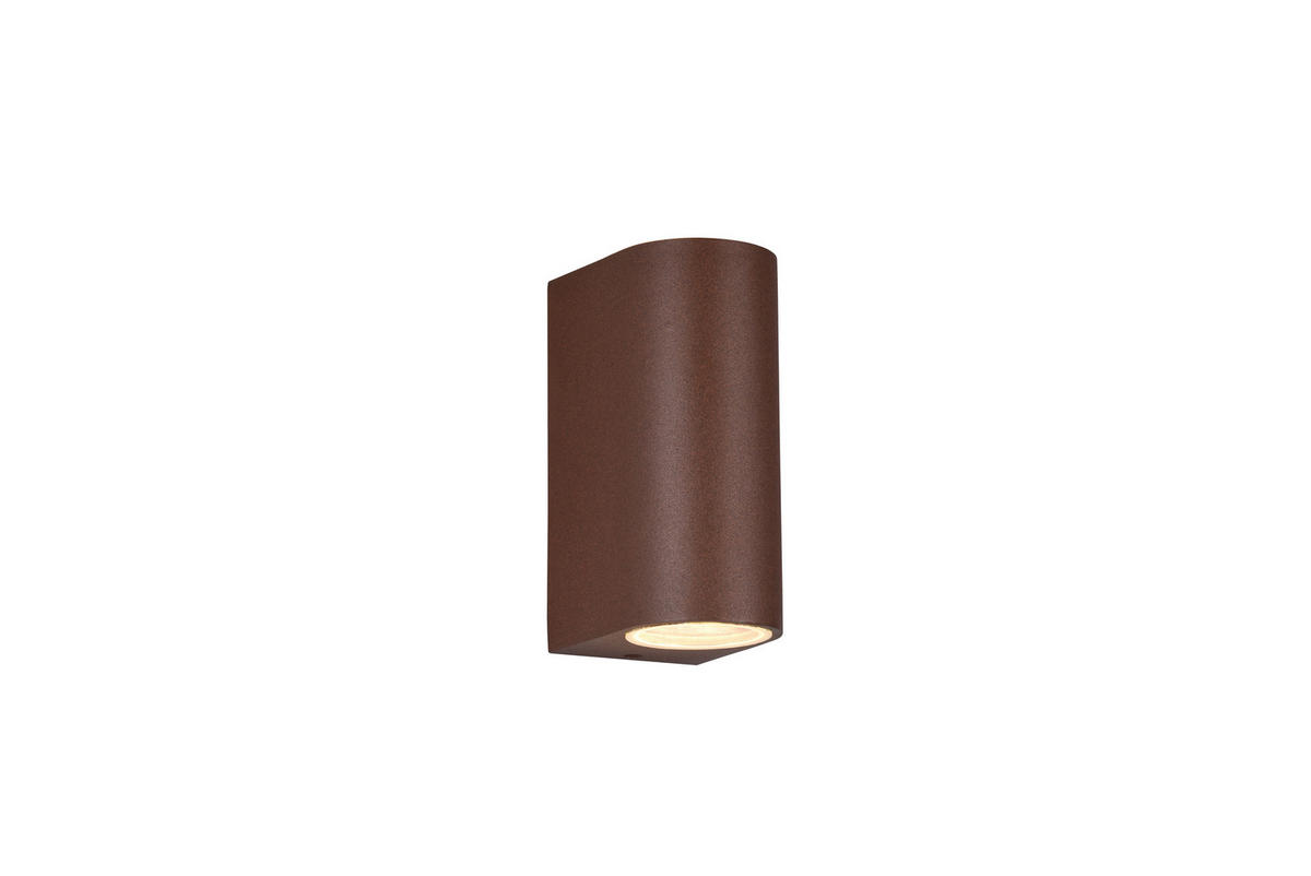 AUSSENWANDLEUCHTE - Rostfarben, Konventionell, Metall (6,9/15/9,2cm) - Trio Leuchten