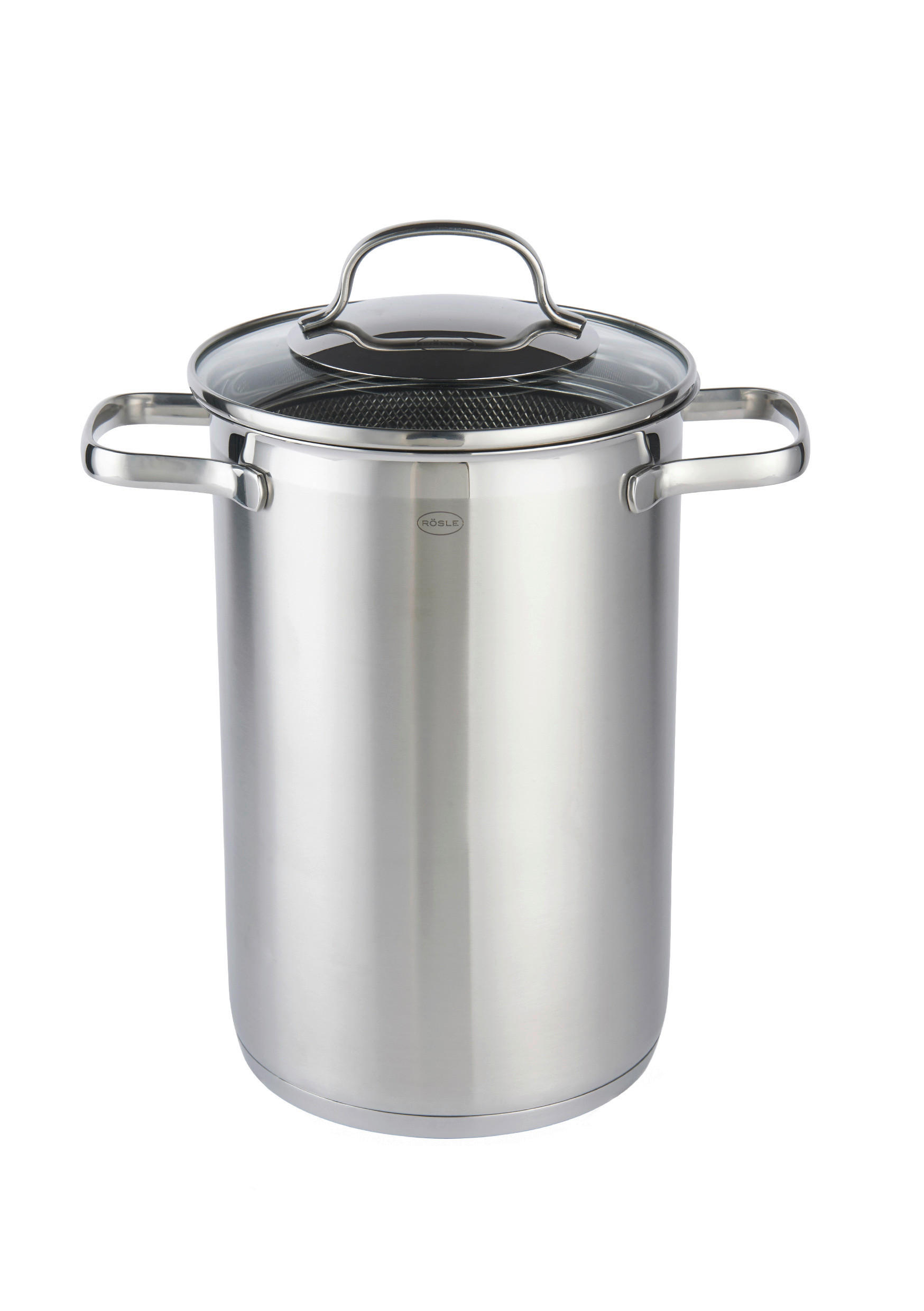 HRNEC NA TĚSTOVINY - barvy nerez oceli, Basics, kov (16cm) - Rösle