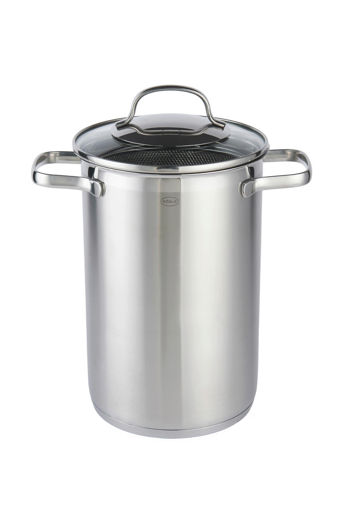 HRNEC NA TĚSTOVINY - barvy nerez oceli, Basics, kov (16cm) - Rösle