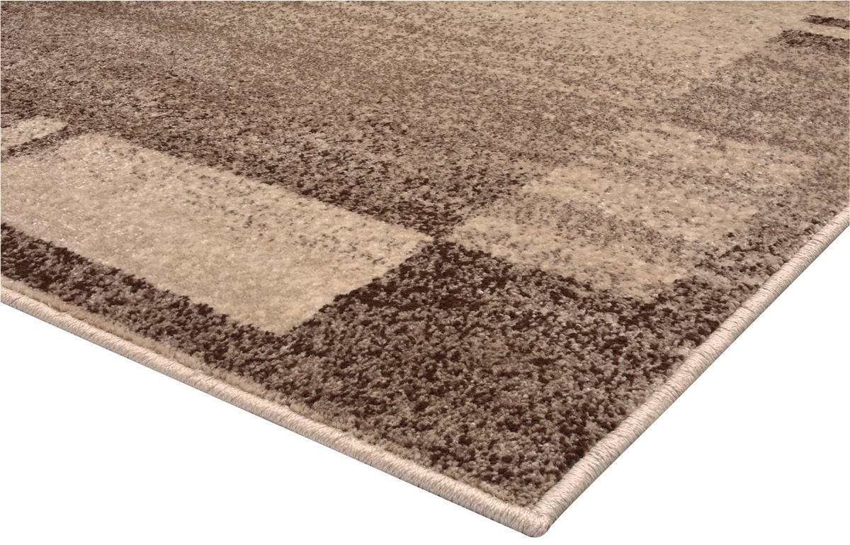 WEBTEPPICH  Wohnzimmer 67/135 cm Braun  - Braun, Design, Textil (67/135cm) - Novel
