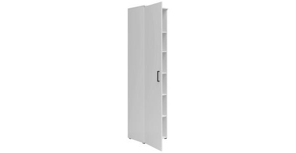 MEHRZWECKSCHRANK 45/195/40 cm  - Anthrazit/Schwarz, MODERN, Holzwerkstoff/Kunststoff (45/195/40cm) - Carryhome