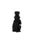 Teelichthalter, schwarz - Schwarz, Trend, Kunststoff (9,5/11/21cm) Teelichthalter, schwarz - Schwarz, Trend, Kunststoff (9,5/11/21cm)