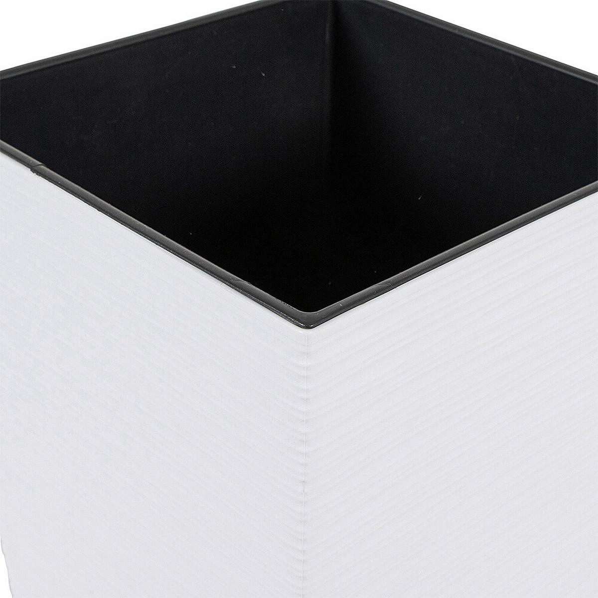 PFLANZENTOPF  - Weiß, Basics, Kunststoff (40/75/40cm) - Siena Garden