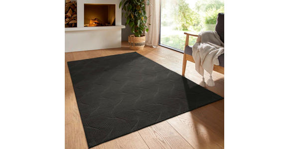 WEBTEPPICH 80/150 cm Homestyle Anthrazit  - Anthrazit, Design, Textil (80/150cm) - Novel
