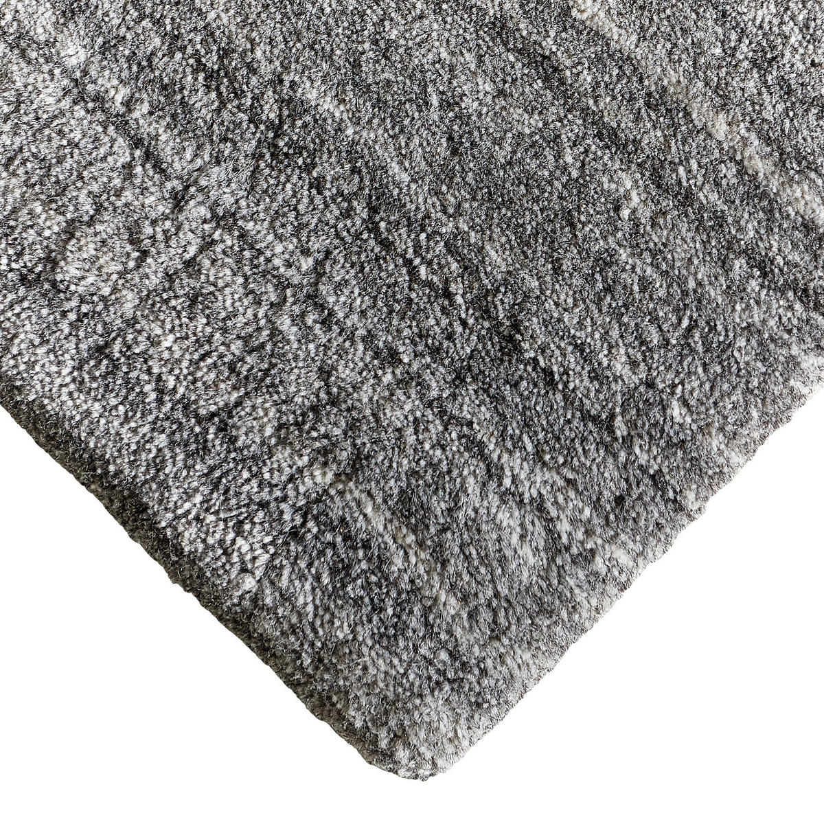 WOLLTEPPICH 70/140 cm Silberfarben  - Silberfarben, Basics, Naturmaterialien/Textil (70/140cm) - Cazaris