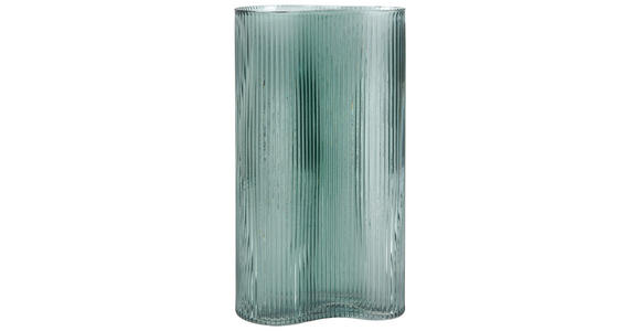 VASE 29.5 cm  - Grün, Natur, Glas (16/29,5/10cm) - Ambia Home