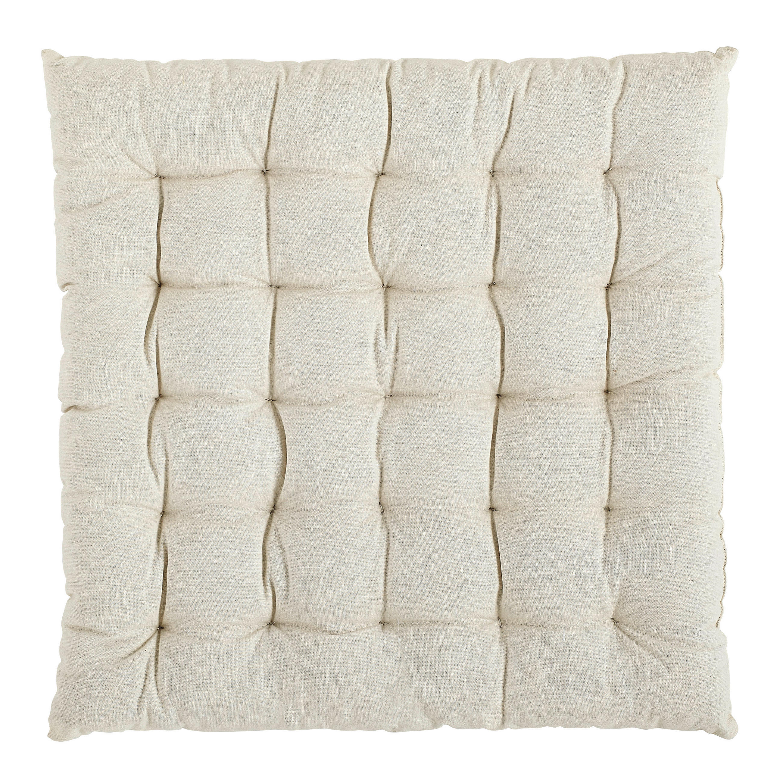 SITZKISSEN  40/40 cm   - Weiss, Design, Textil (40/40cm) - Esposa
