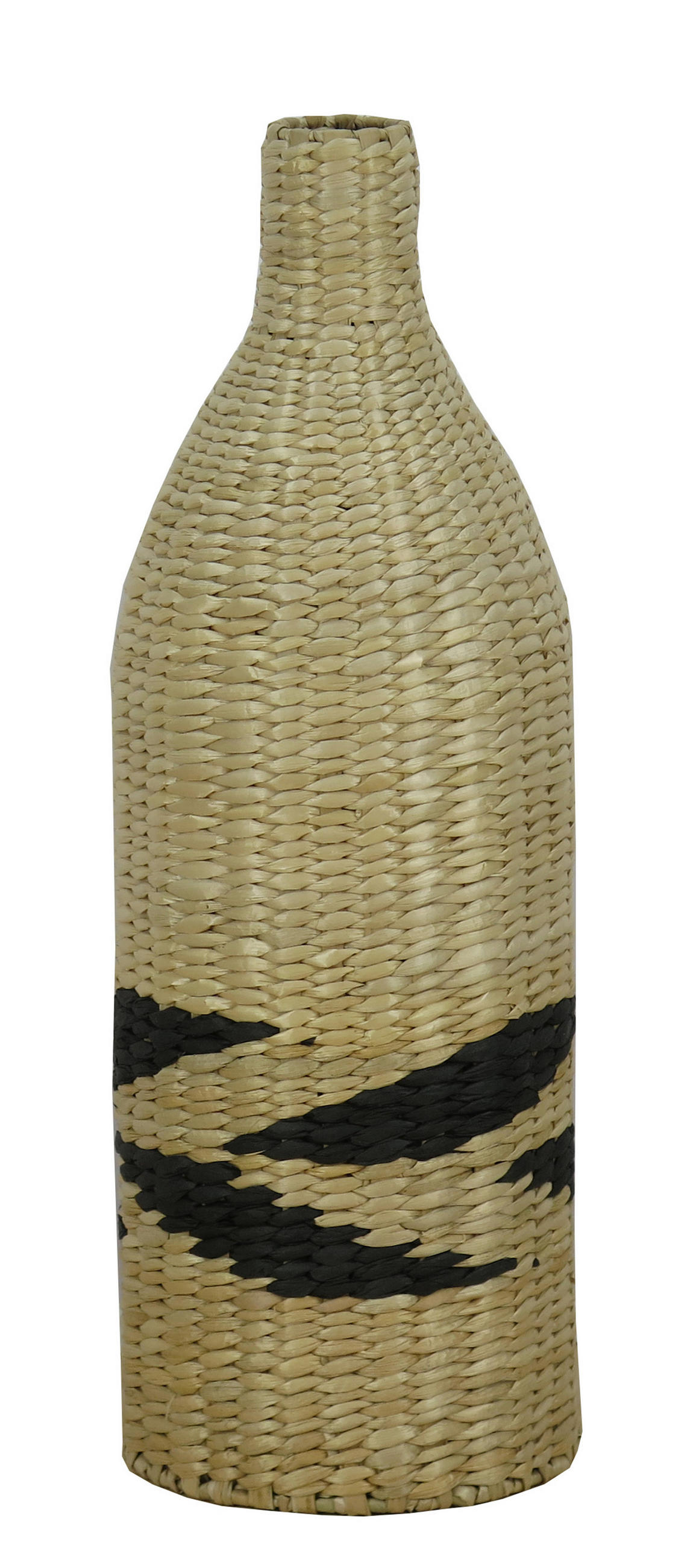 VÁZA 60 cm  - natúr/fekete, Lifestyle, fa/fém (6/60cm) - Landscape