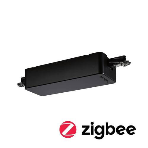 SCHIENENSYSTEM-ADAPTER URail 15,5/3,5 cm   - Schwarz, Basics, Kunststoff (15,5/3,5cm) - Paulmann