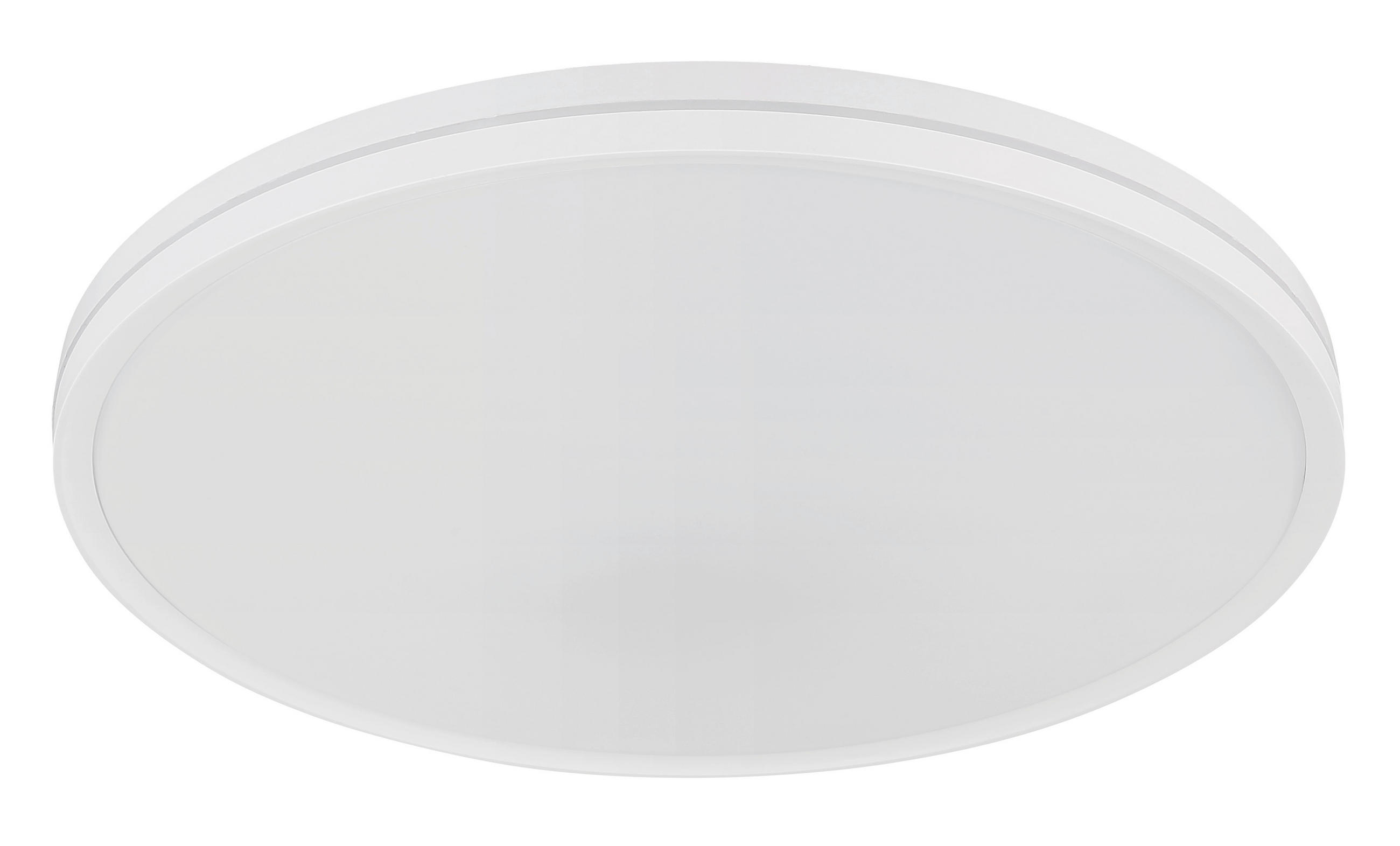 STROPNA LED-SVETILKA  Dwain   2700-6500 K 230 V  - bela, Design, umetna masa (37/7cm) - Globo