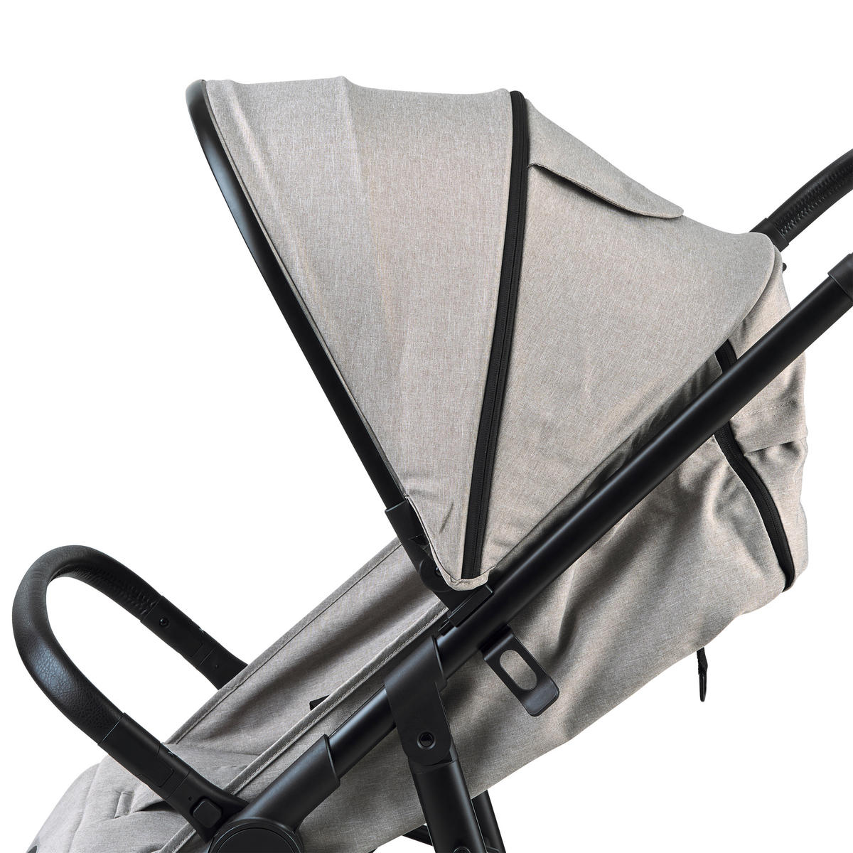 BUGGY Light Cruiser  - Schwarz/Grau, Basics, Kunststoff/Textil (55/56/107cm) - Jimmylee