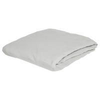 SPANNBETTTUCH Jersey  - Silberfarben, KONVENTIONELL, Textil (150/200cm) - Bierbaum