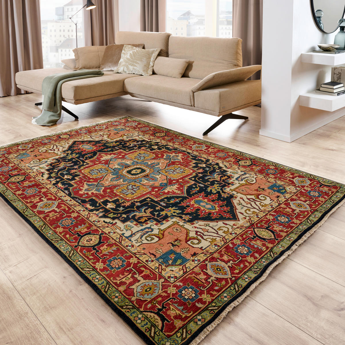 ORIENTTEPPICH 200/300 cm BACHSCHAYESCH BLUE Blau  - Blau, LIFESTYLE, Textil (200/300cm) - Cazaris