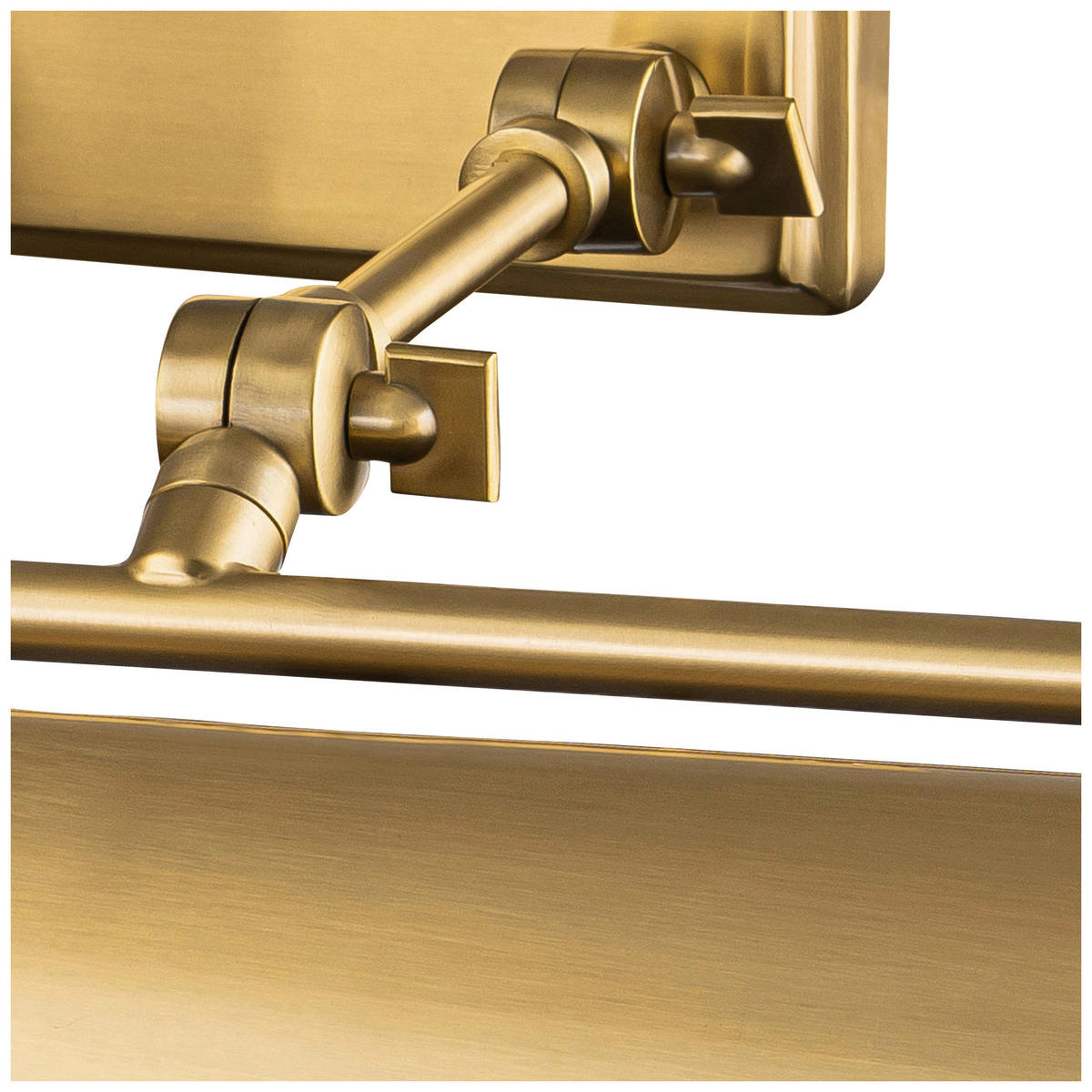 BILDERLEUCHTE Winchfield 12.7/70.3/31.8 cm  - Messingfarben/Schwarz, Konventionell, Metall (12.7/70.3/31.8cm) - Elstead Lighting