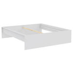 BETTRAHMEN 180/200 cm  in Weiß  - Weiß, KONVENTIONELL, Holzwerkstoff (180/200cm) - Hom`in