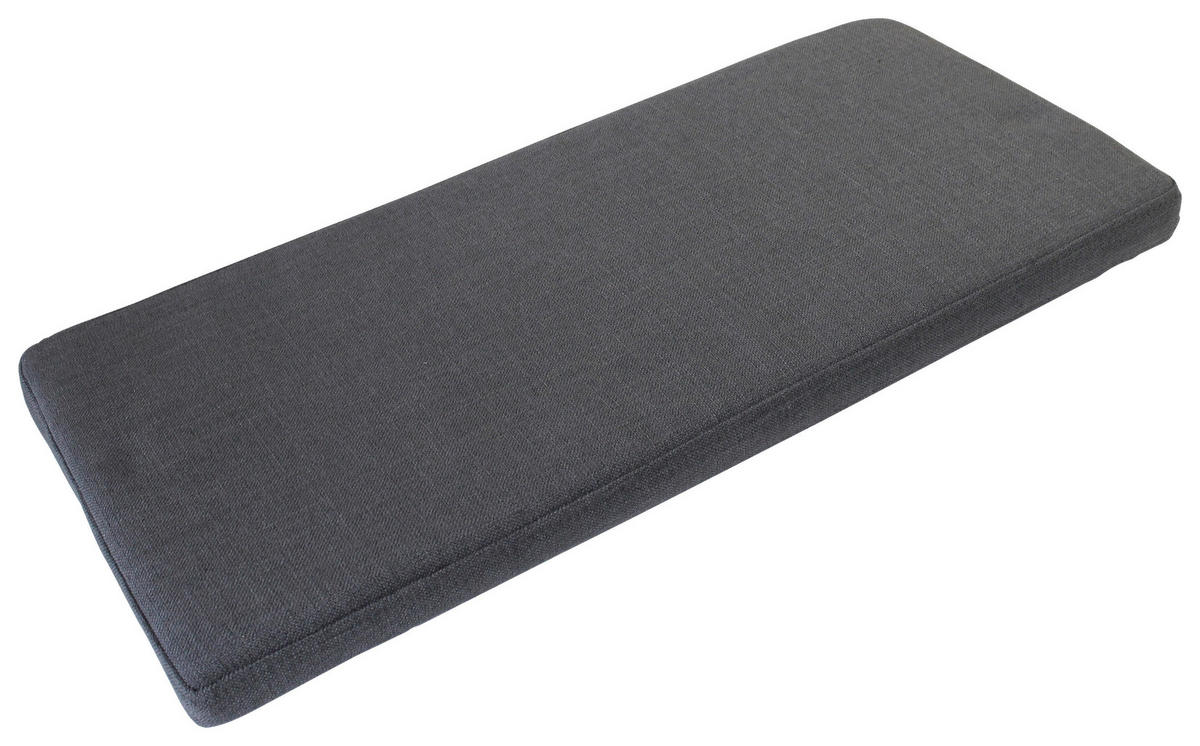 SITZKISSEN    - Anthrazit, Design, Textil (89/5/36cm) - Voleo