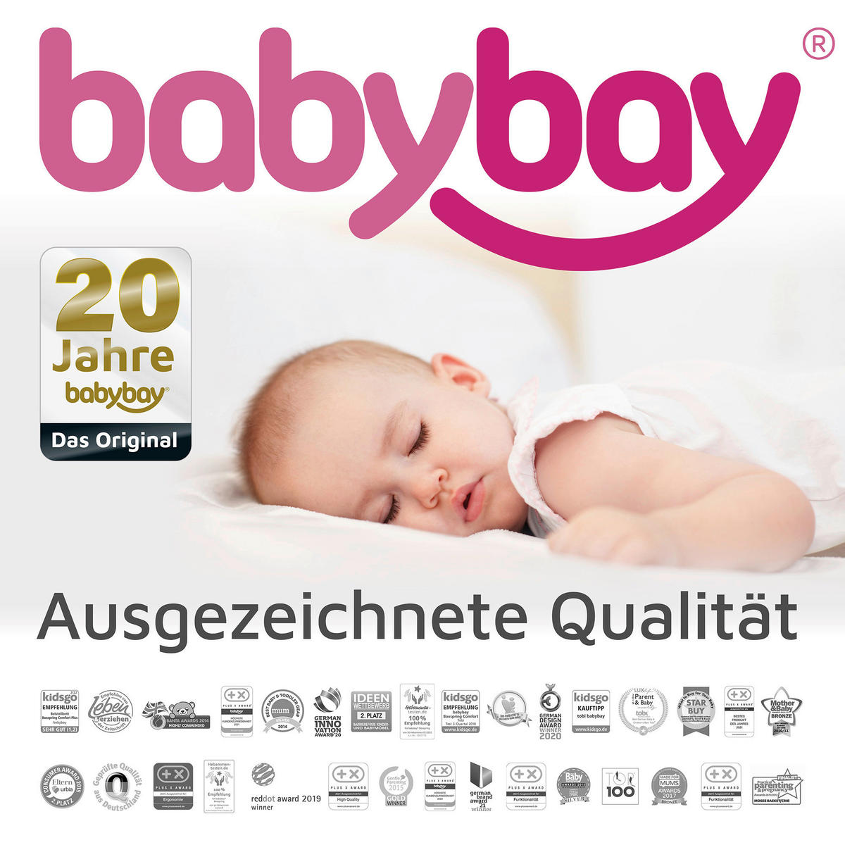 HIMMEL  - Weiß, Basics, Textil (200/135/0,1cm) - Babybay