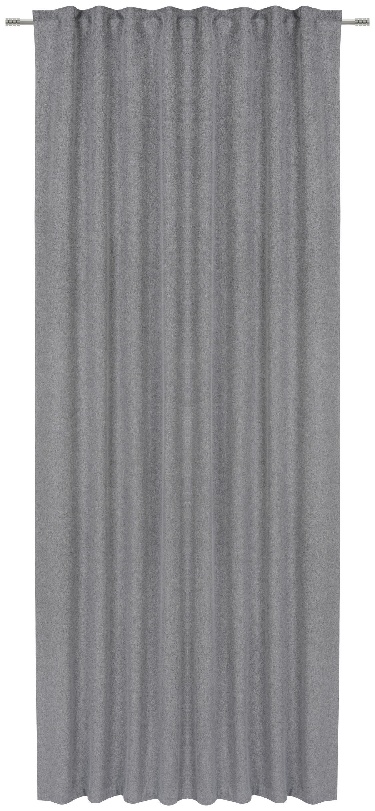 VERDUNKELUNGSVORHANG black-out (lichtundurchlässig)  - Hellgrau, Basics, Textil (135/255cm) - Esposa